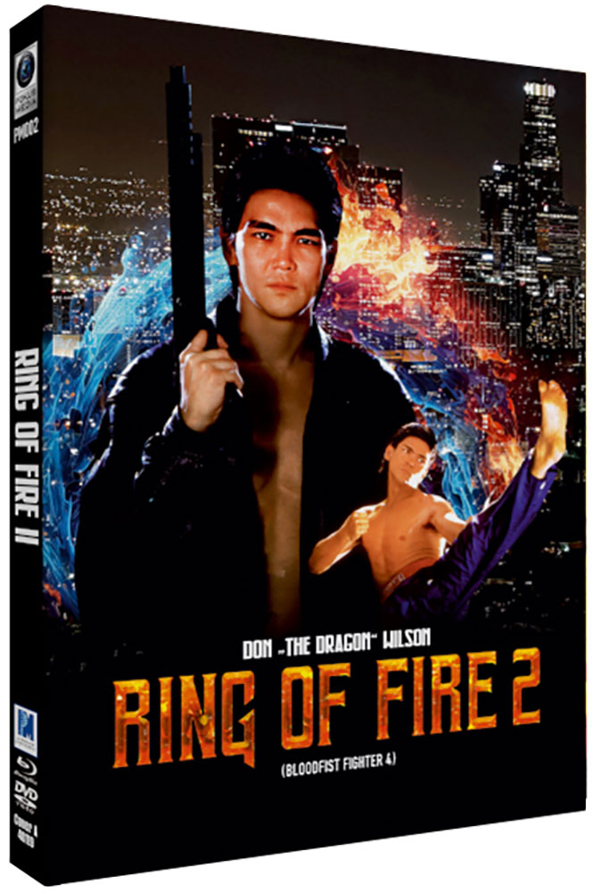 RING OF FIRE 2 - BLOODFIST FIGHTERS 4 (Blu-Ray+DVD) - Cover A - Mediabook - Limited 222 Edition