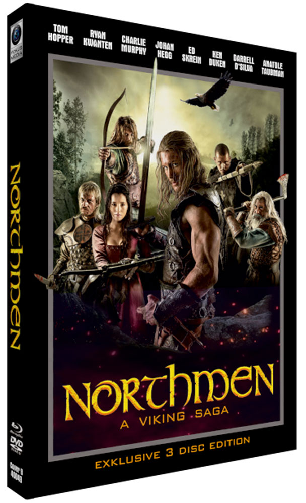 NORTHMEN - A VIKING SAGA (2Blu-Ray+DVD) - Cover B - Mediabook - Limited 111 Edition