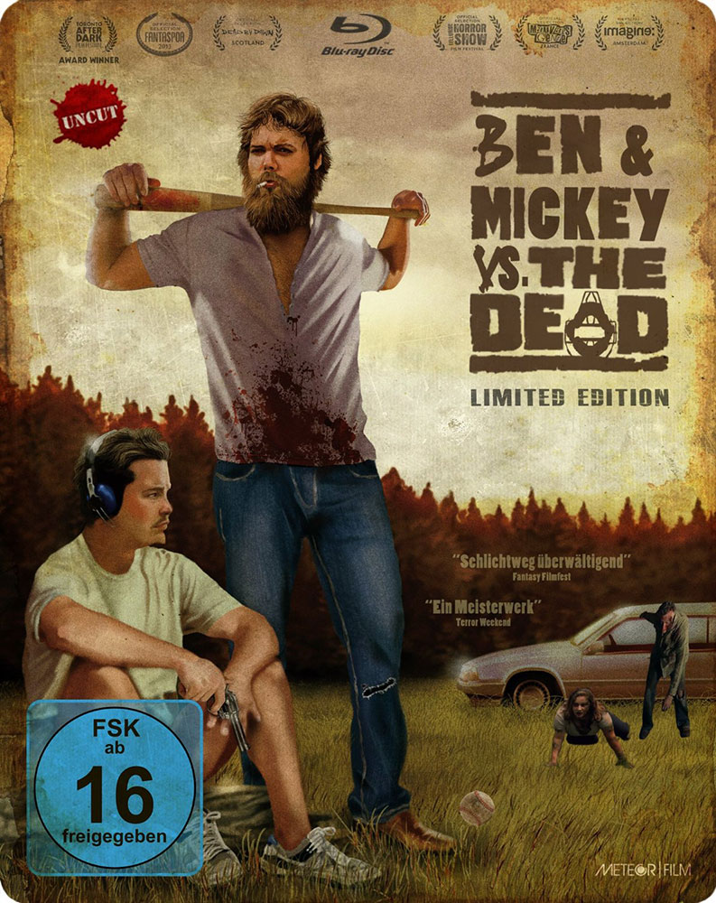 BEN & MICKEY VS. THE DEAD (Blu-Ray) - SteelBook - Uncut