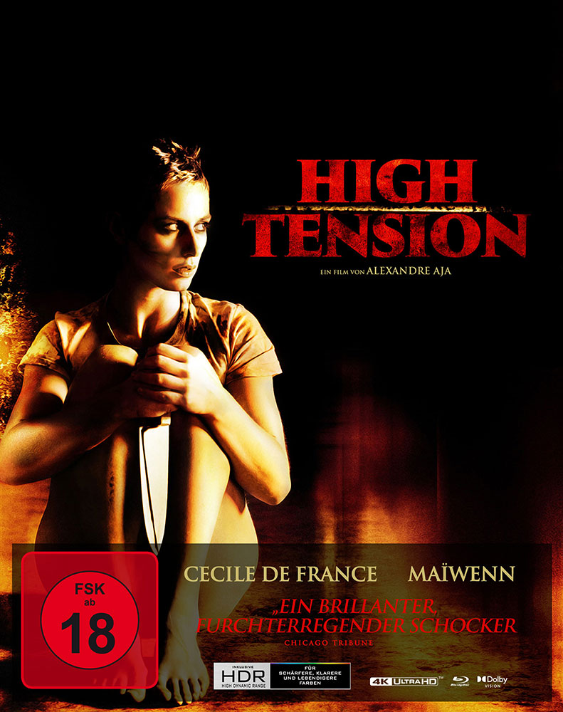 HIGH TENSION (4K UHD+2Blu-Ray) - Cover B - Mediabook - Limited Edition