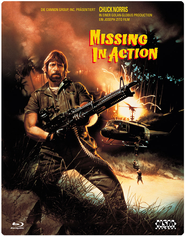 MISSING IN ACTION 1 (Blu-Ray) - FuturePak - mit 3D-Lenticular Cover