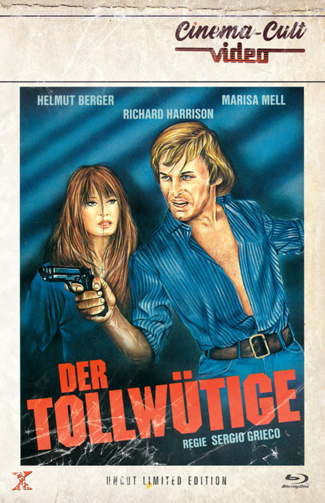 TOLLWÜTIGE, DER (Blu-Ray) - große Hartbox - Limited 88 Edition