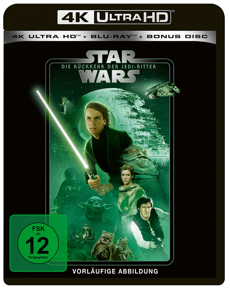 STAR WARS - EPISODE VI - DIE RÜCKKEHR DER JEDI-RITTER (4K UHD+2Blu-Ray) (3Discs)