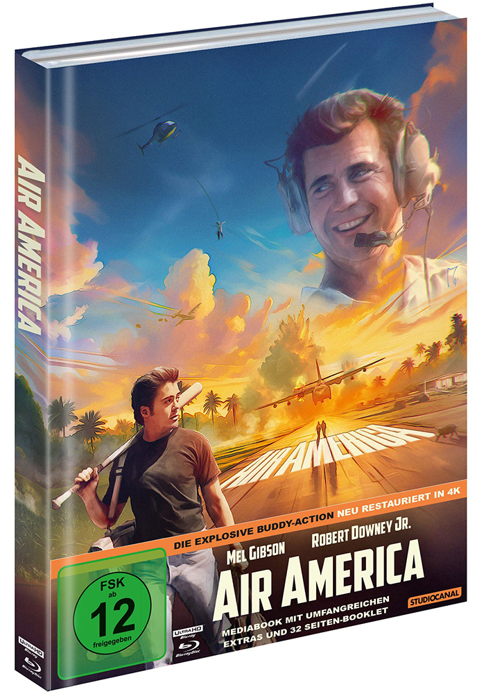 AIR AMERICA (4K UHD+Blu-Ray) - Mediabook - Limited Edition