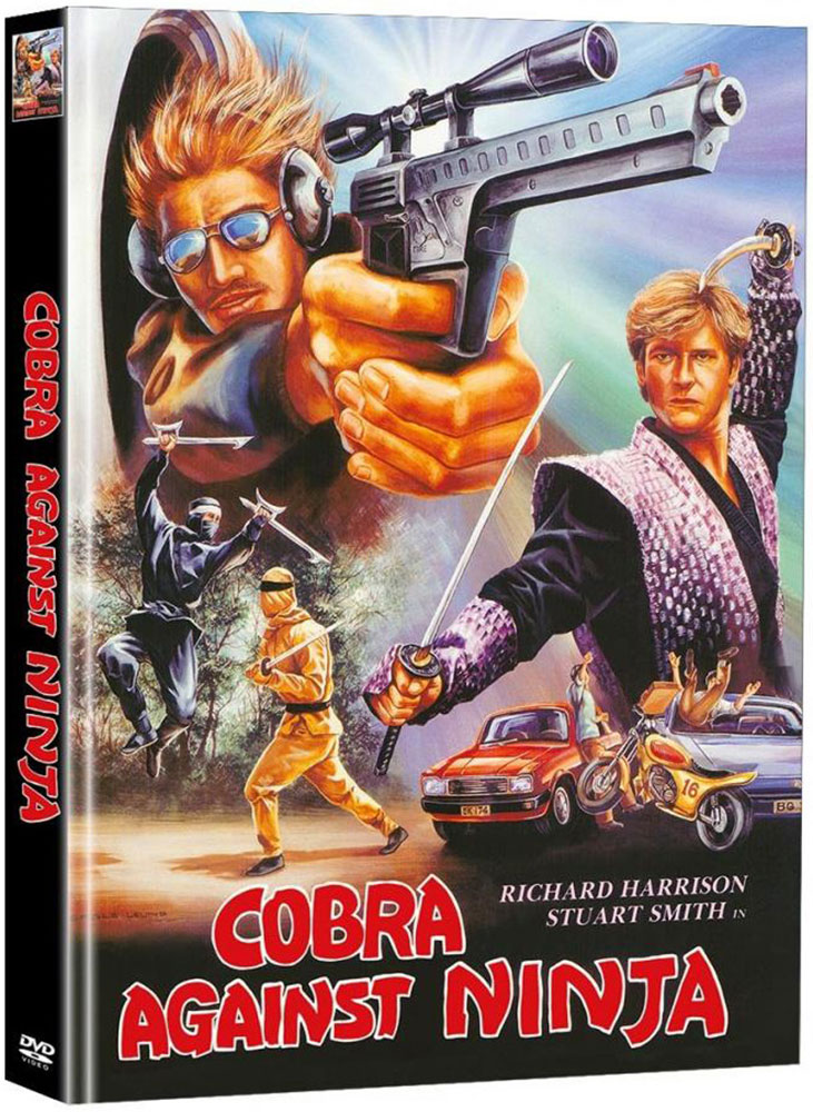 COBRA AGAINST NINJA (2DVD) - Cover A - Mediabook - Limited 111 Edition