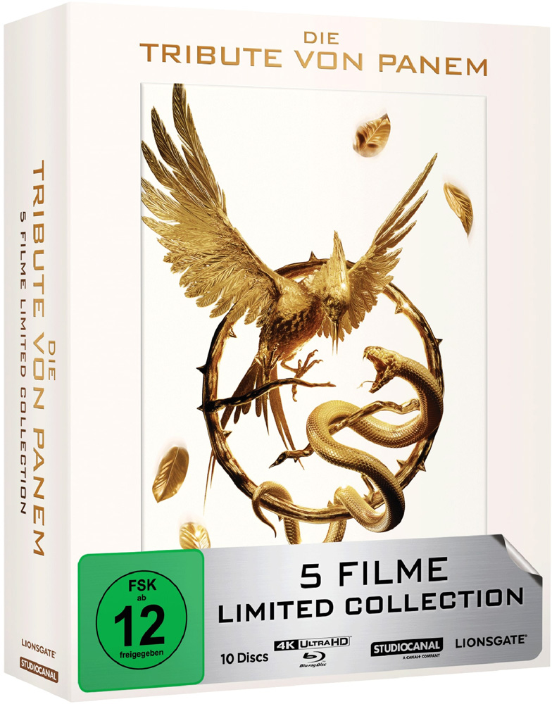 TRIBUTE VON PANEM, DIE - 5 Filme Limited Collection (4K UHD+Blu-Ray) (10Discs)