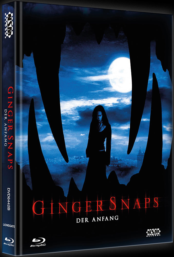 GINGER SNAPS 3 - DER ANFANG (Blu-Ray+DVD) - Cover B - Mediabook - Limited 250 Edition - Uncut