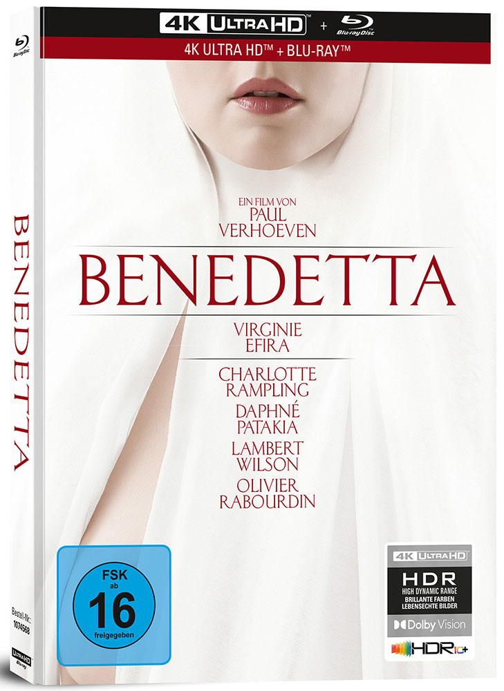 BENEDETTA (4K UHD+Blu-Ray) - Cover A - Limited Mediabook Edition