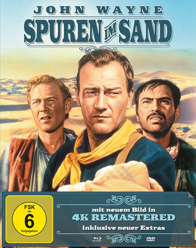 SPUREN IM SAND (Blu-Rays) (2Discs) - Mediabook - Limited Edition - John Wayne
