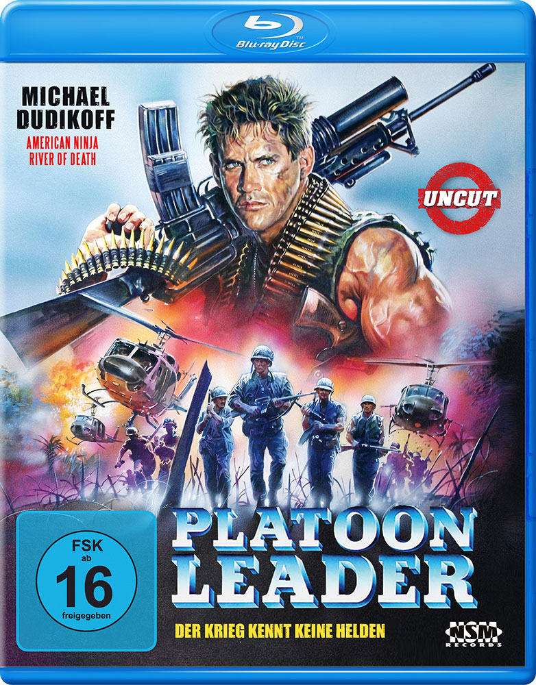 PLATOON LEADER (Blu-Ray) - Uncut - Michael Dudikoff