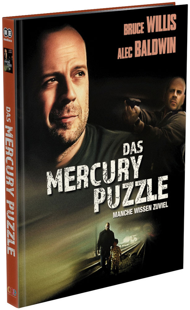 MERCURY PUZZLE, DAS (Blu-Ray+DVD) - Cover C - Mediabook - Limited 333 Edition