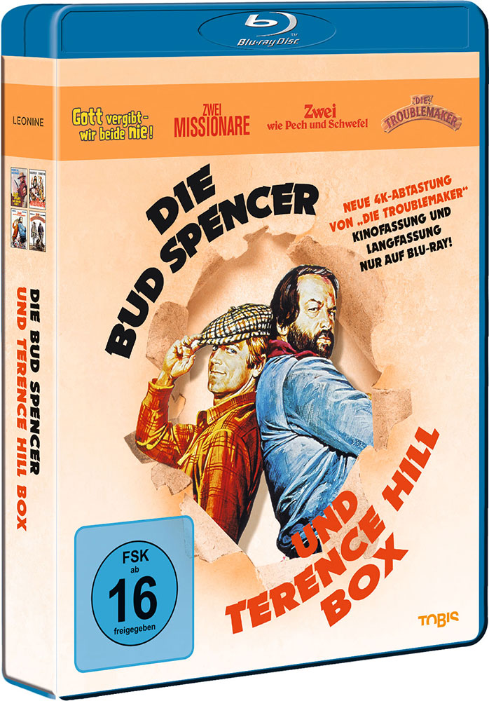 BUD SPENCER UND TERENCE HILL BOX, DIE (Blu-Ray) (4Discs)