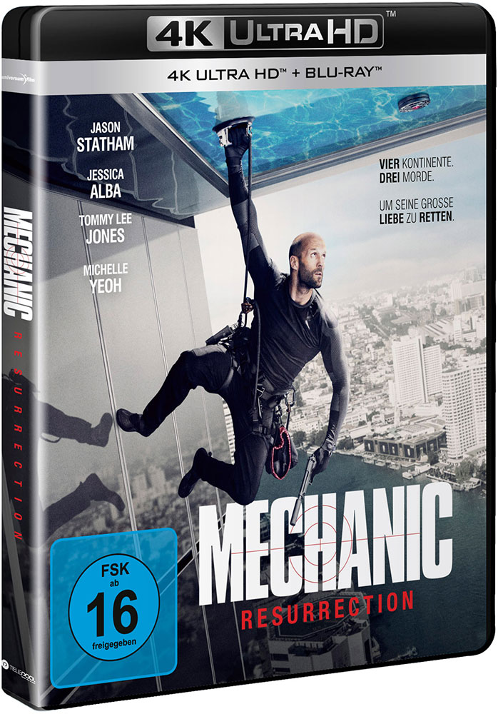 MECHANIC: RESURRECTION (4K UHD+Blu-Ray)