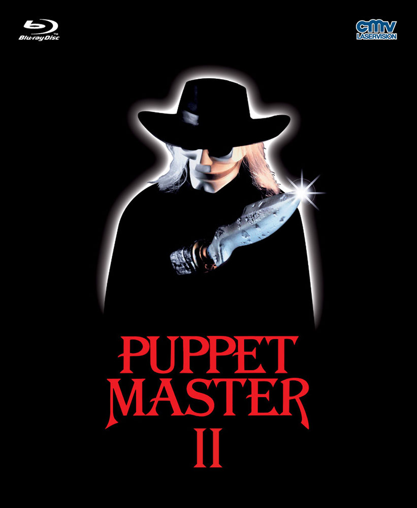 PUPPET MASTER 2 (Blu-Ray) - Cover A - Black Edition - Mediabook - Uncut