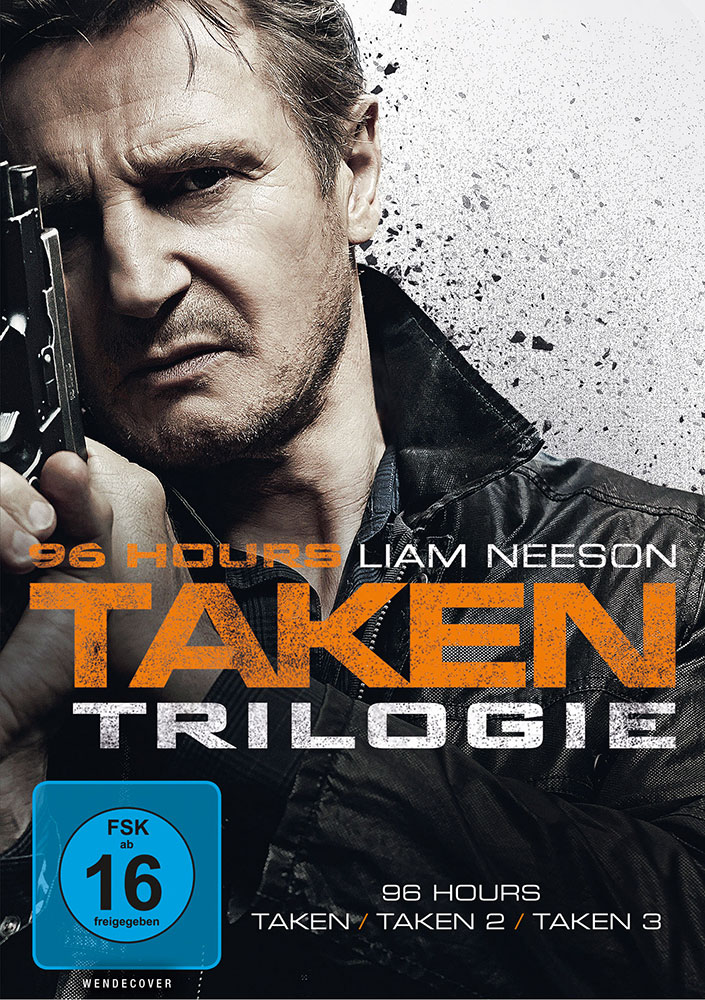96 HOURS - TAKEN 1-3 (3DVD) - Uncut