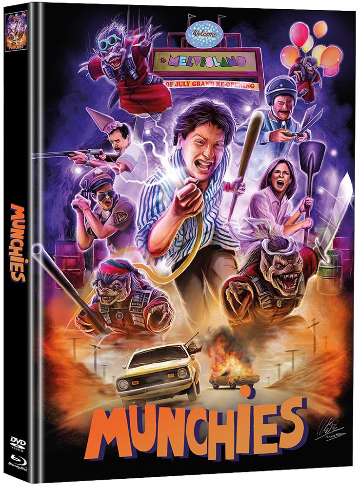 MUNCHIES (Blu-Ray+DVD) - Cover B - Mediabook - Limited 333 Edition