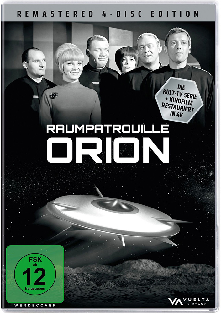 RAUMPATROUILLE ORION - Remastered (4DVDs)