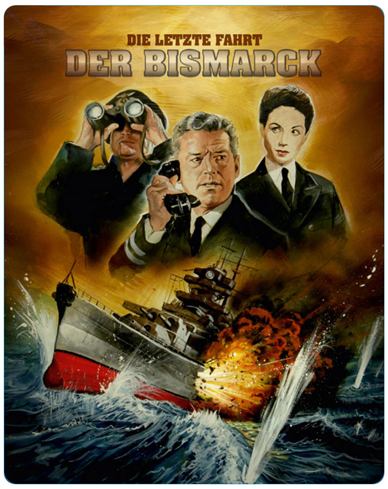 LETZTE FAHRT DER BISMARCK (Blu-Ray) - Metalpak