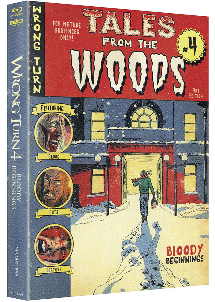 WRONG TURN 4 - BLOODY BEGINNINGS (4K UHD+Blu-Ray) - Cover D - Mediabook - Limited 333 Edition