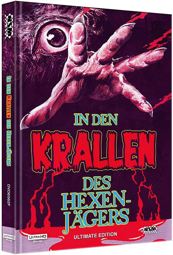 IN DEN KRALLEN DES HEXENJÄGERS (4K UHD+Blu-Ray+DVD) - Cover F - Mediabook - Limited 66 Edition