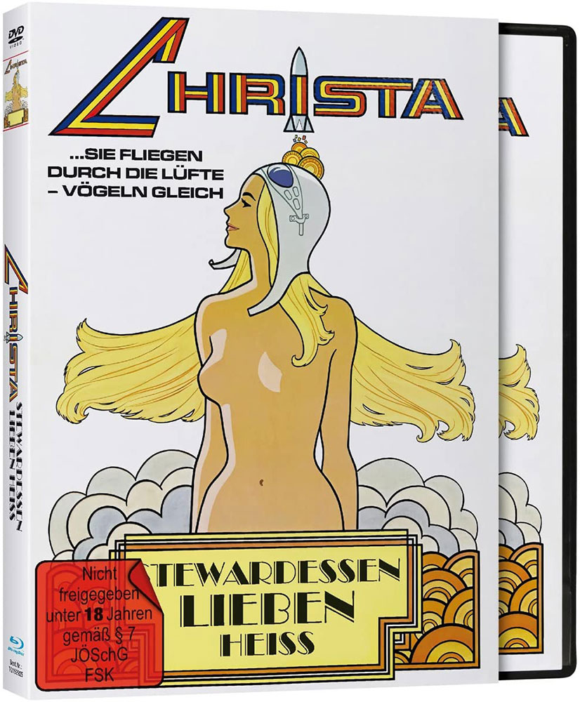 CHRISTA - STEWARDESSEN LIEBEN HEISS (Blu-Ray+DVD) - Limited Uncut Deluxe Edition