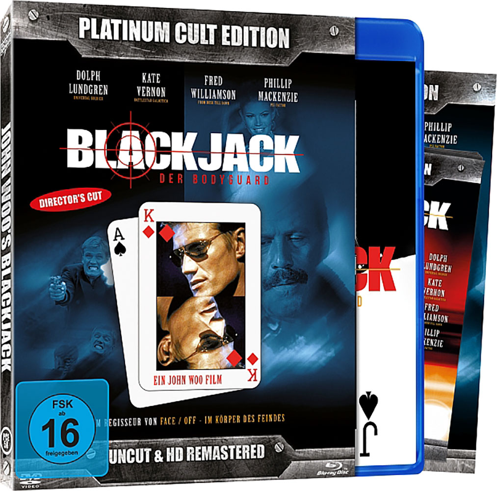 BLACKJACK - DER BODYGUARD (2Blu-Ray+2DVD) - Platinum Cult Edition