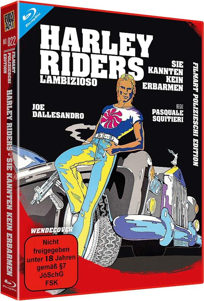 HARLEY RIDERS - SIE KANNTEN KEIN ERBARMEN (Blu-Ray) - Polizieschi Edition # 22