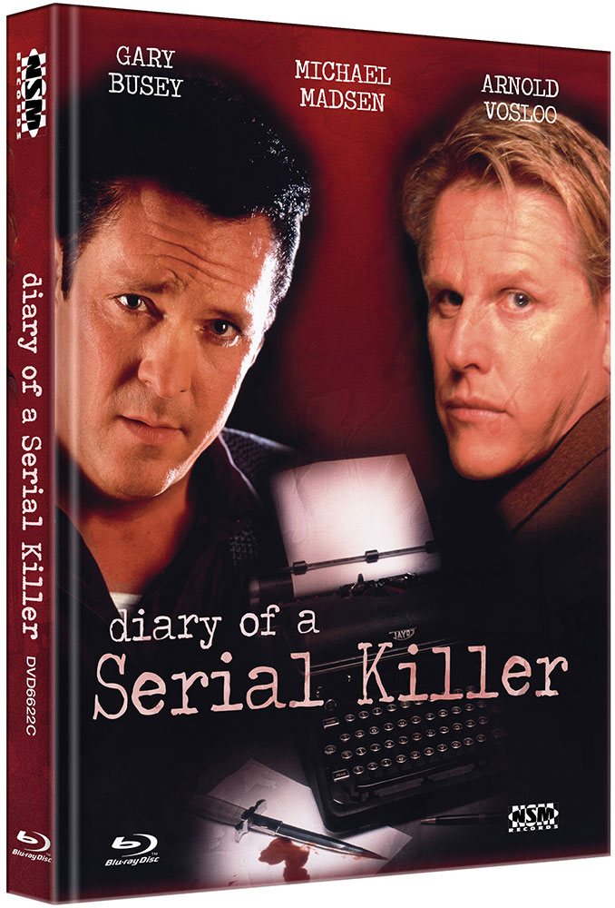 DIARY OF A SERIAL KILLER (BD+DVD) - Cover C - Mediabook -Limited 99 Edition - 2K Remastered - Uncut