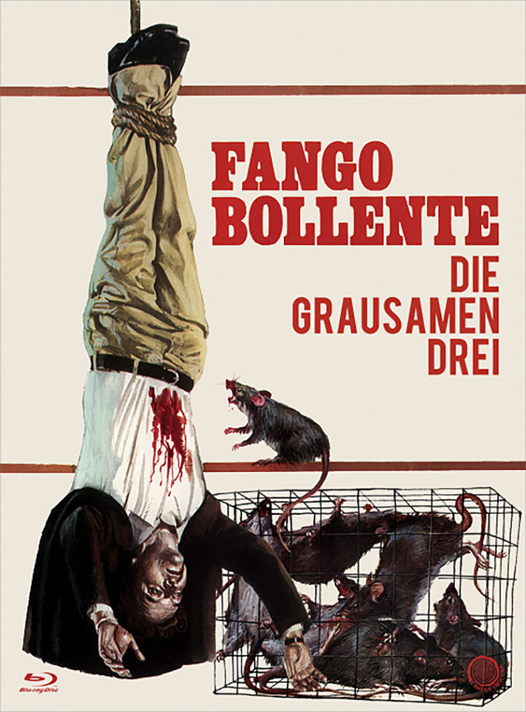 GRAUSAMEN DREI, DIE - FANGO BOLLENTE (OmU) (Blu-Ray) - Uncut - Digipack mit Schuber