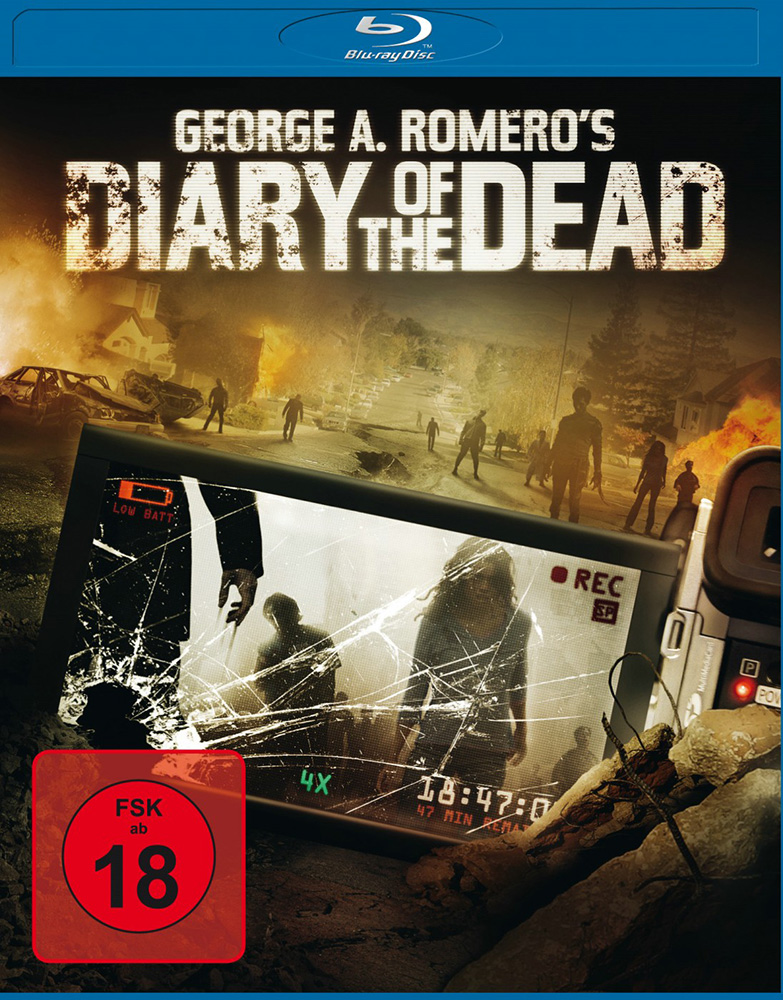 GEORGE A. ROMEROS DIARY OF THE DEAD (Blu-Ray) - Uncut