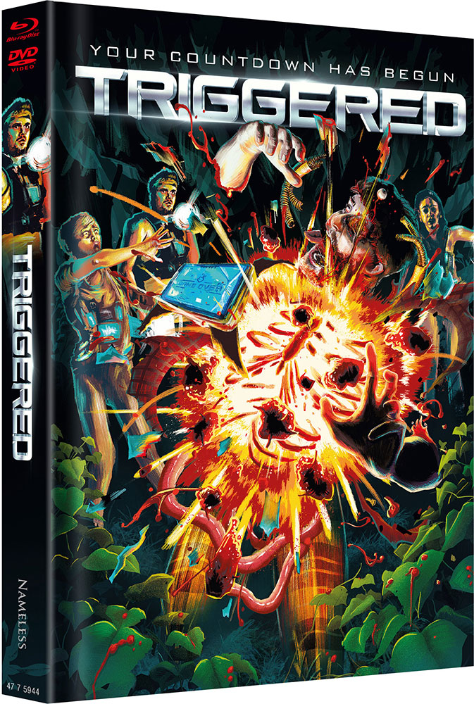 TRIGGERED (Blu-Ray+DVD) - Cover D - Mediabook - Limited 333 Edition - Uncut