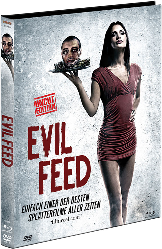 EVIL FEED (Blu-Ray+DVD) - Cover A - Mediabook - Uncut (7min längere Fassung)