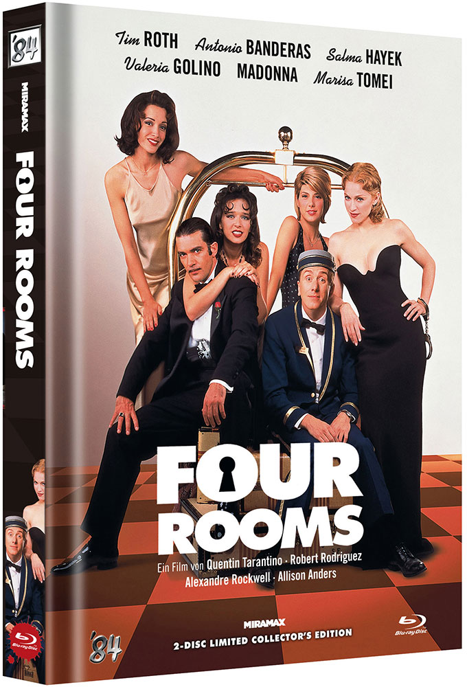 FOUR ROOMS (Blu-Ray+DVD) - Cover D - Mediabook - Limited 222 Edition