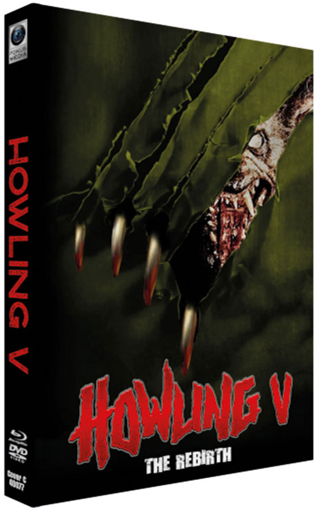 HOWLING 5 - THE REBIRTH (Blu-Ray+DVD) - Cover C - Mediabook - Limited 111 Edition - Uncut