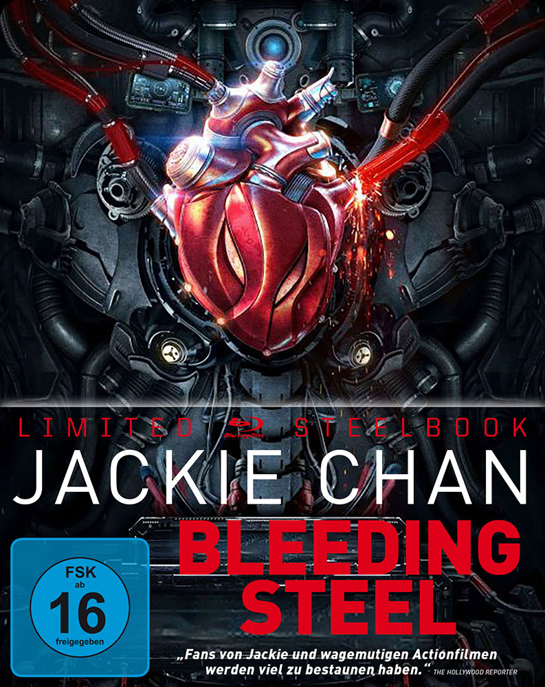 BLEEDING STEEL (Blu-Ray) - Limited SteelBook Edition - Jackie Chan
