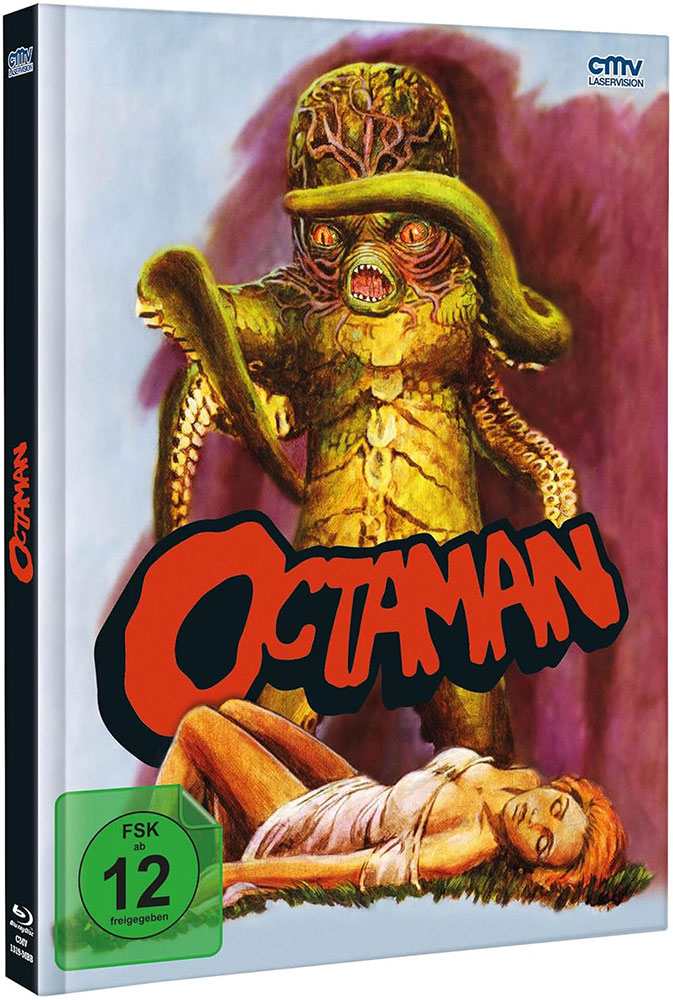 OCTAMAN - DIE BESTIE AUS DER TIEFE (Blu-Ray+DVD) - Cover B - Mediabook - Limited 399 Edition