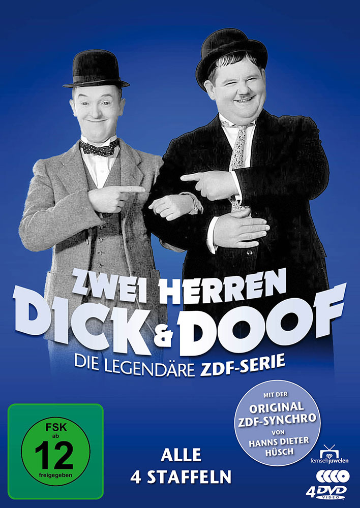 ZWEI HERREN DICK UND DOOF (s/w) (4DVD)