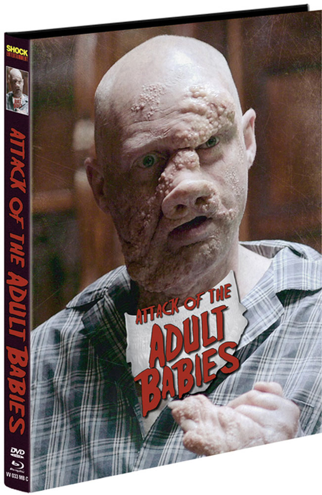 ATTACK OF THE ADULT BABIES (Blu-Ray+DVD) - Cover C - Mediabook - Limited 250 Edition