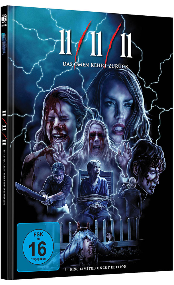 11/11/11 - DAS OMEN KEHRT ZURÜCK (Blu-Ray+DVD) - Mediabook - Limited Edition