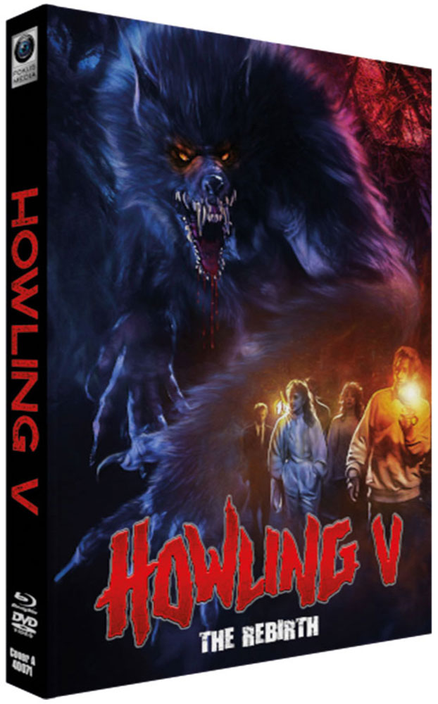 HOWLING 5 - THE REBIRTH (Blu-Ray+DVD) - Cover A - Mediabook - Limited 222 Edition - Uncut