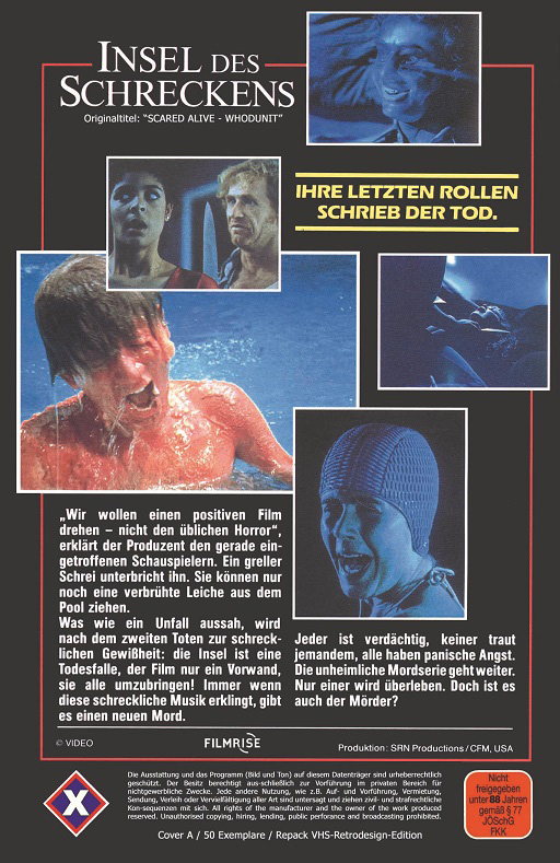 INSEL DES SCHRECKENS (Blu-Ray) - Cover A - große Hartbox - Limited 50 Edition