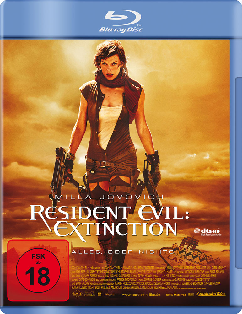 RESIDENT EVIL: EXTINCTION (Blu-Ray)