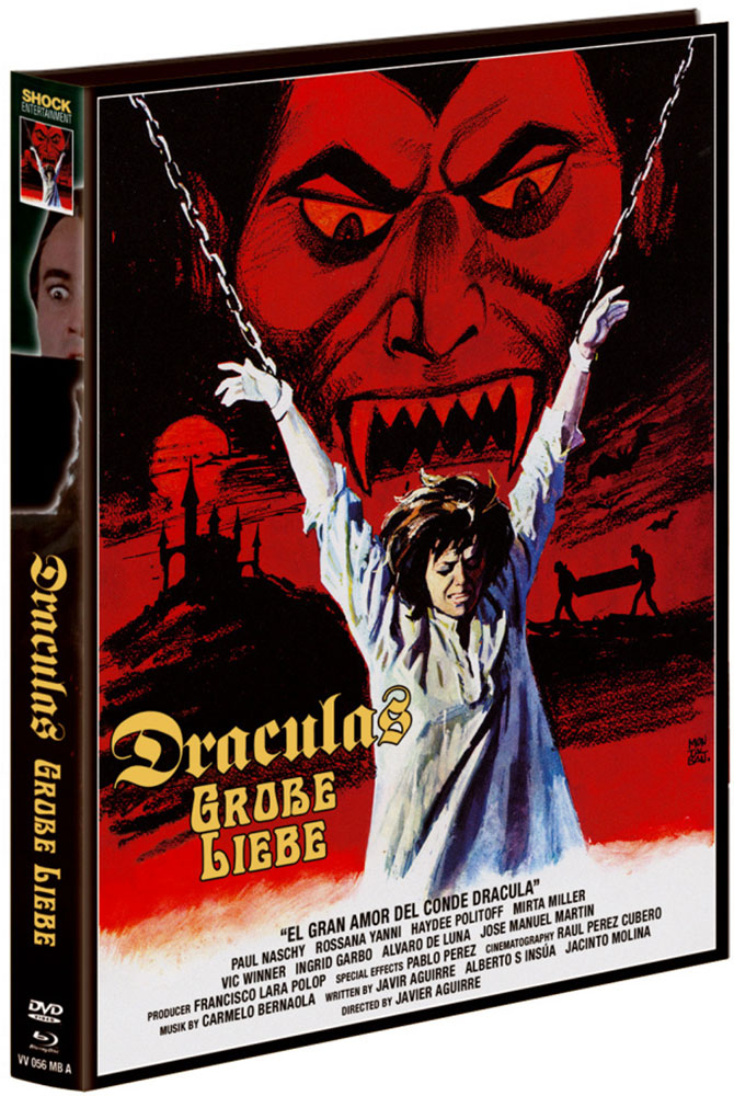 DRACULAS GROSSE LIEBE (Blu-Ray+DVD) - Cover A - Mediabook - Limited 999 Edition