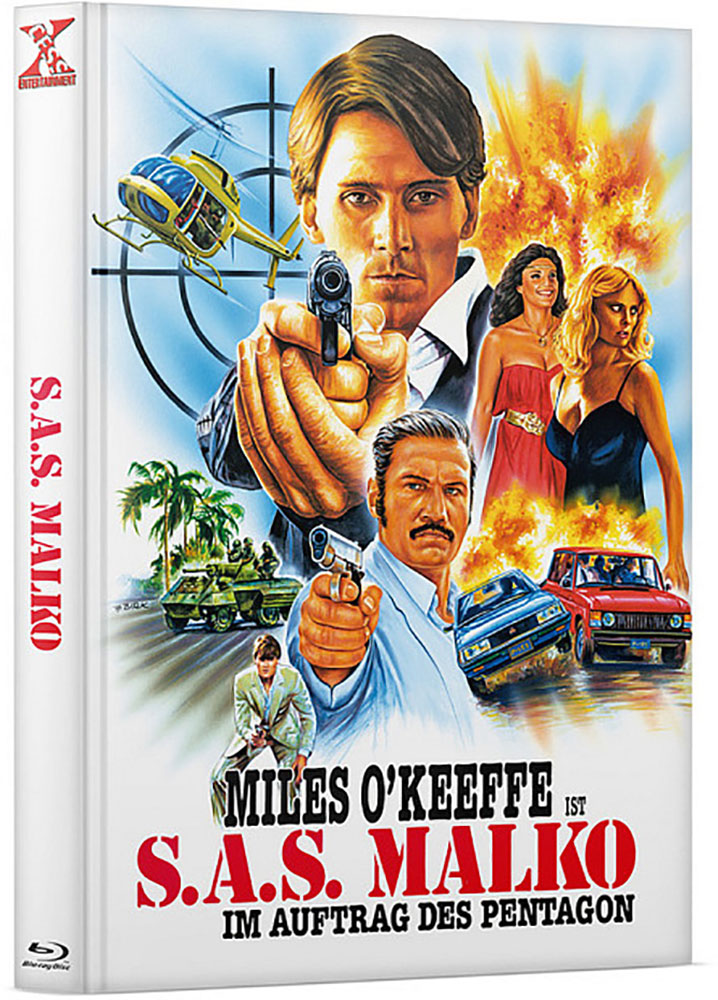 S.A.S. MALKO - IM AUFTRAG DES PENTAGON (Blu-Ray+DVD) - Cover B - Mediabook - Limited 222 Edition