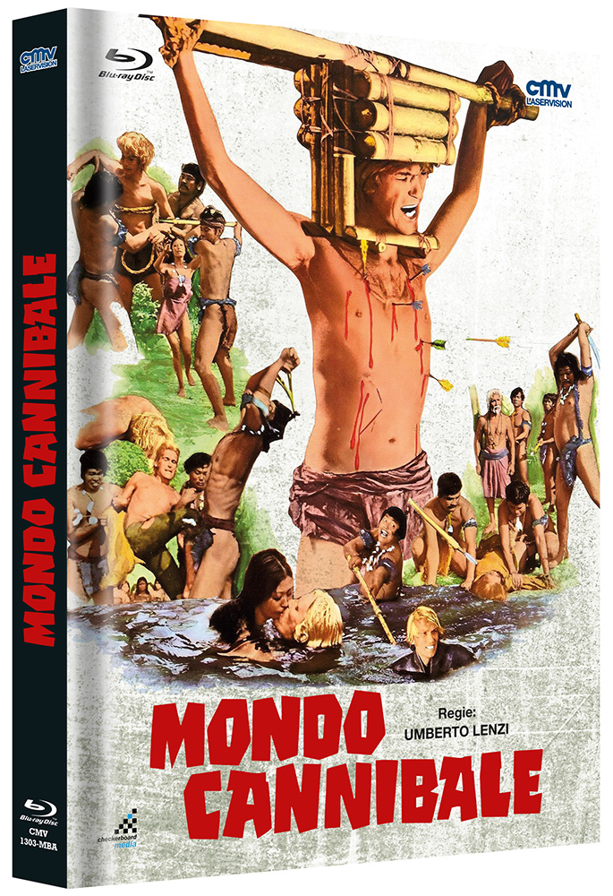 MONDO CANNIBALE (Blu-Ray+DVD) - Cover A - Mediabook - Limited Edition