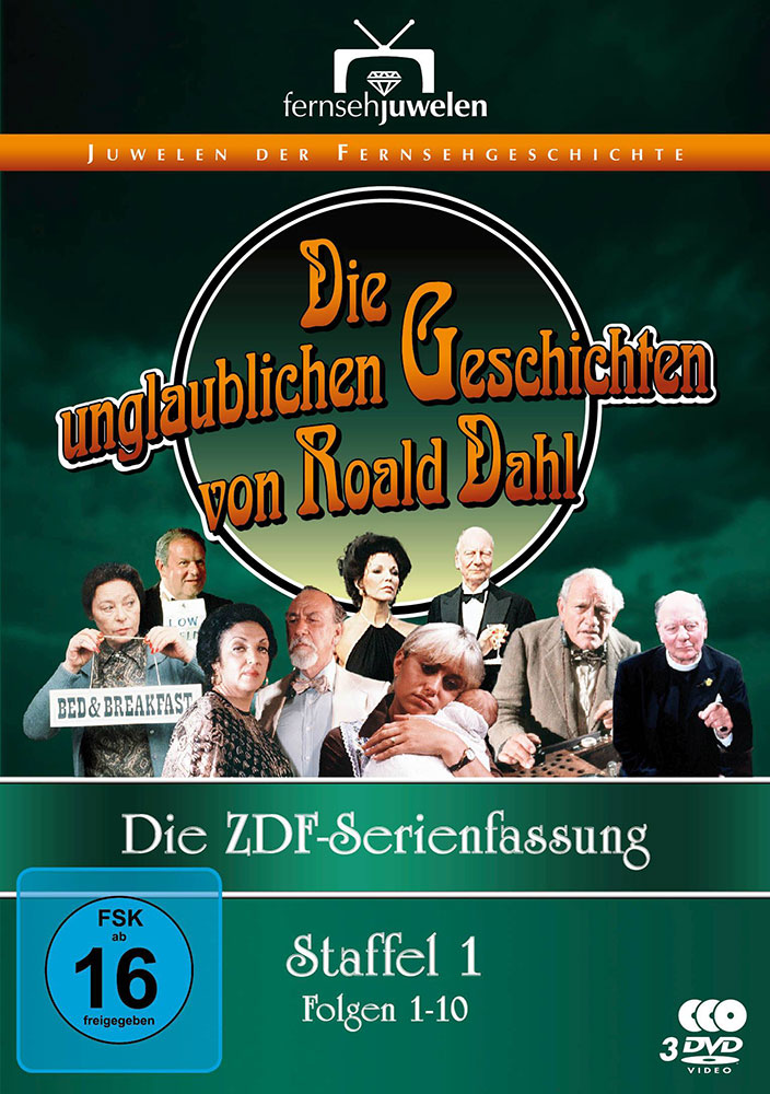 UNGLAUBLICHEN GESCHICHTEN VON ROALD DAHL, DIE - Staffel 1 (2DVD)