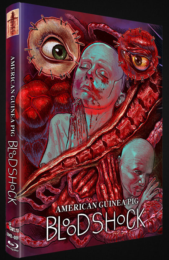 AMERICAN GUINEA PIG: BLOODSHOCK (Blu-Ray) (2Discs) - Cover A - Mediabook - Limited 333 Edition