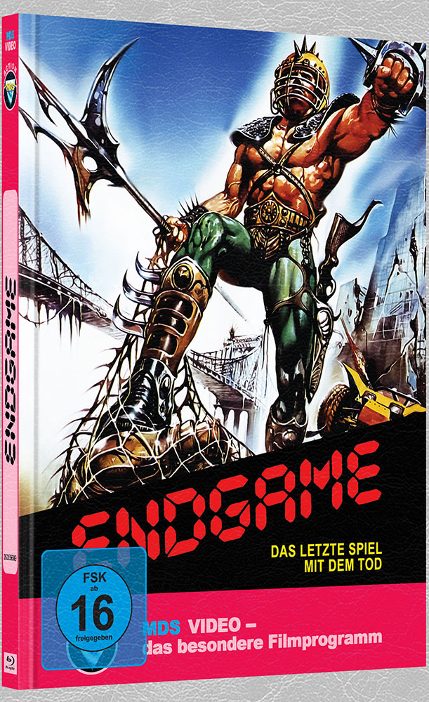 ENDGAME - DAS LETZTE SPIEL MIT DEM TOD (Blu-Ray+DVD) - Cover A - Mediabook (Wattiert) - Limited Edition
