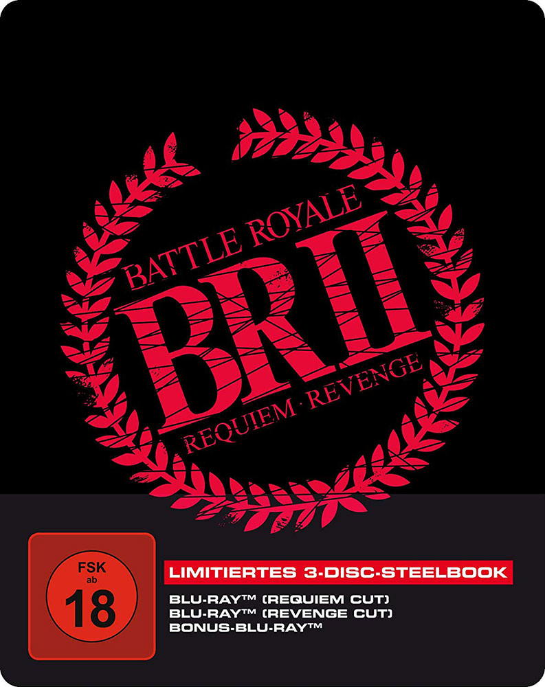 BATTLE ROYALE 2 (Blu-Ray) (3Discs) - Limited SteelBook Edition
