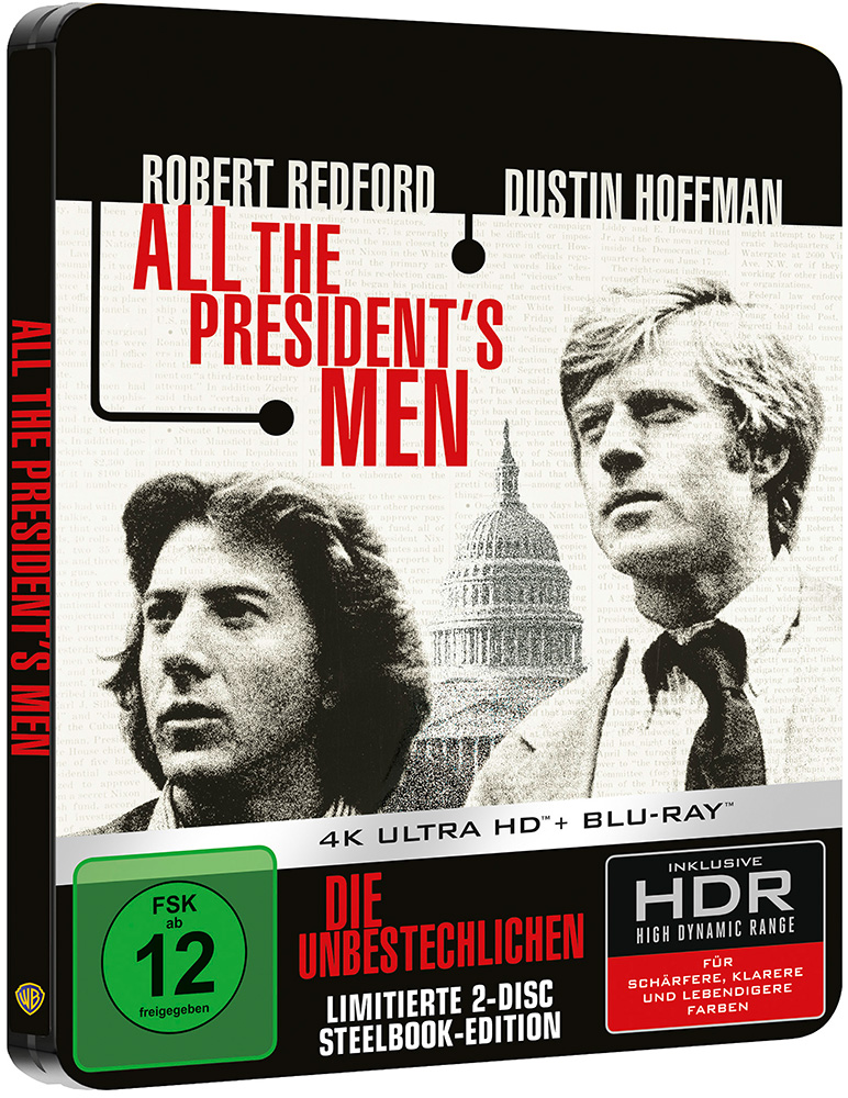 UNBESTECHLICHEN, DIE (4K Ultra HD+Blu-Ray) - Limited SteelBook Edition